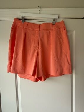 Lane Bryant Women's Dress Shorts, Size 18, Coral, NWOT